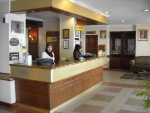 Lobbyn eller receptionsområdet på Hotel Seri Malaysia Port Dickson