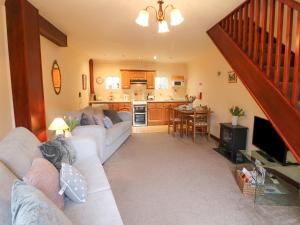 Køkken eller tekøkken på Lavender Cottage