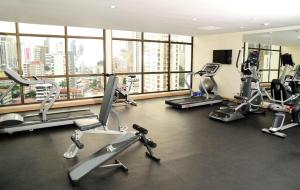 Gimnasio o instalaciones de fitness de Best Western Plus Panama Zen Hotel