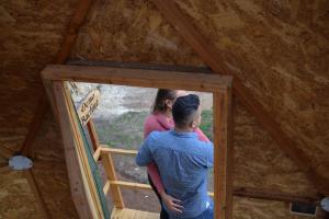 GLAMPING Aldea Muisca的阳台或露台