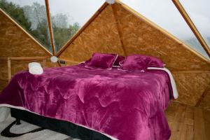 GLAMPING Aldea Muisca客房内的一张或多张床位
