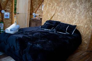 GLAMPING Aldea Muisca客房内的一张或多张床位