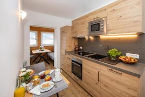 Kuchyň nebo kuchyňský kout v ubytování Haus Ditzer - Villa Theresia