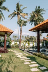 Κήπος έξω από το Villa Uhaïna Amed Bali
