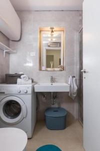 Koupelna v ubytování Apartment Hitri