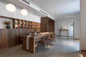 Η κουζίνα ή μικρή κουζίνα στο A Villa in a valley