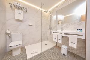 Kúpeľňa v ubytovaní Hotel Faro Salazón