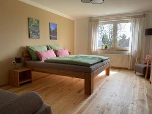 Postel nebo postele na pokoji v ubytování Naturspiel + 27 fotografií