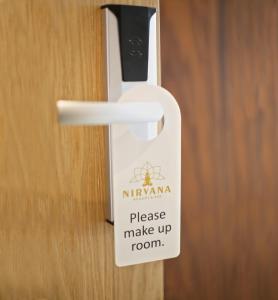 Certifikát, hodnocení, plakát nebo jiný dokument vystavený v ubytování Nirvana Resort & Spa