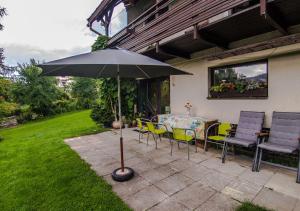 Zahrada ubytování Holiday House Rokytnice