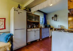 Kuchyň nebo kuchyňský kout v ubytování Holiday House Rokytnice