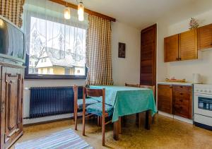 Kuchyň nebo kuchyňský kout v ubytování Holiday House Rokytnice
