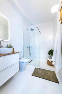 Kúpeľňa v ubytovaní Apartamentos Cotillo Surf