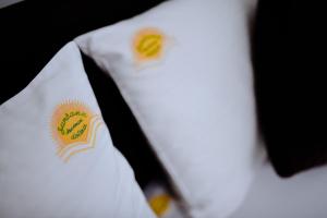 a close up of a white shirt with a suit and tie at Apartment Sunčana dolina in Zlatibor