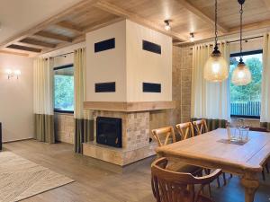 Ruang duduk di Къща за гости Volpe - Volpe Guesthouse