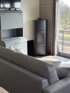 Posezení v ubytování Chalet de la Sablière