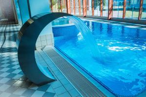 Bazén v ubytování von ROSEN spa nebo v jeho okolí