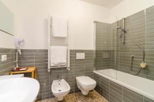 Koupelna v ubytování Ca' Monteggia Guest House