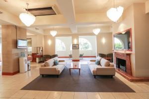 Ruang duduk di Quality Hotel Mildura Grand