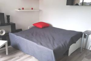 Postel nebo postele na pokoji v ubytování Logement entier Saint brieuc centre