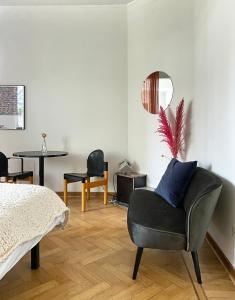 Posezení v ubytování B&B Expo House