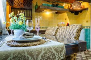 Posezení v ubytování Casa Nazarí - Setenil de las Bodegas