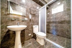 Koupelna v ubytování Hui Yun B&B