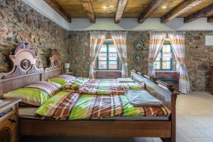Posteľ alebo postele v izbe v ubytovaní Villa Romantic