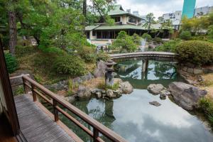 Zahrada ubytování Suisui Garden Ryokan (in the Art Hotel Kokura New Tagawa)