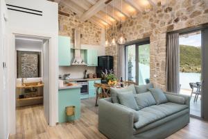 A seating area at Amelia & Nicholas Stone Houses