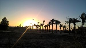 The sunrise or sunset as seen from Az apartmant or nearby