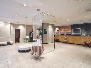 Kuchyň nebo kuchyňský kout v ubytování Hotel First Stay Amagasaki