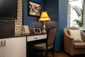 Χώρος καθιστικού στο Hanoi 20 Hotel & Apartment