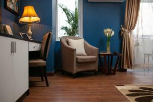 Χώρος καθιστικού στο Hanoi 20 Hotel & Apartment