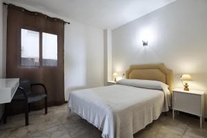 Postel nebo postele na pokoji v ubytování Apartamento Boliches