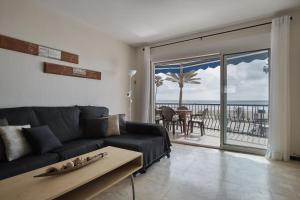 Posezení v ubytování Apartamento Boliches