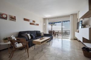 Posezení v ubytování Apartamento Boliches