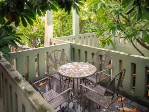 Balkón nebo terasa v ubytování Rhiz Guest House Tebet