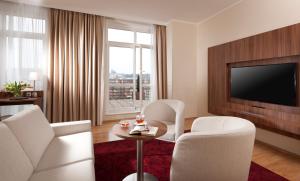 พื้นที่นั่งเล่นของ Clarion Hotel Prague Old Town