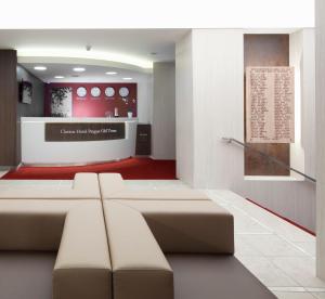 Rúm í herbergi á Clarion Hotel Prague Old Town