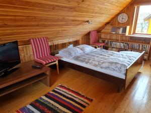 Postel nebo postele na pokoji v ubytování Paide Homestay
