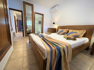 Łóżko lub łóżka w pokoju w obiekcie Chalet Amelie