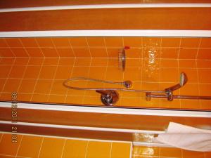 Ένα μπάνιο στο Hotel Mosca