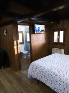 Koupelna v ubytování Somonte