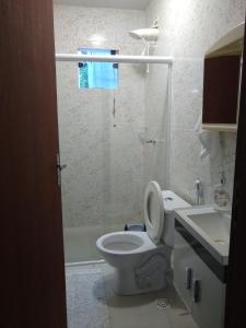 ห้องน้ำของ Casa da Andrea Imbassai