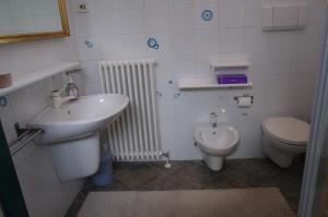 Koupelna v ubytování LA CASETTA