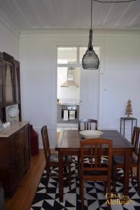 Χώρος καθιστικού στο Casa dos Aleluia