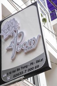 Certifikát, hodnocení, plakát nebo jiný dokument vystavený v ubytování ALEX HOTEL Peony
