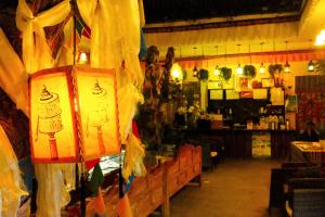 格桑花香香氛酒店餐厅或其他用餐的地方