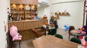 Posezení v ubytování Forrest Cafe Villa